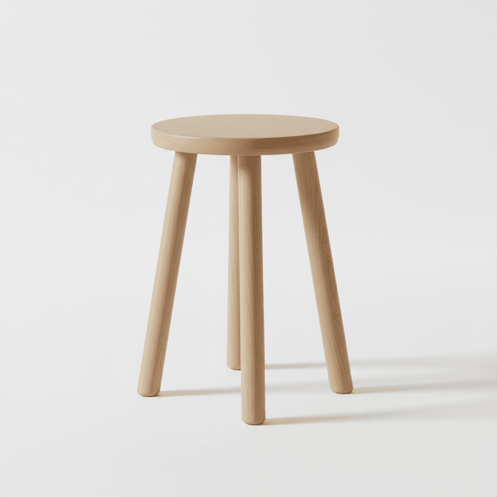 Minimalist Oak Coffee Table